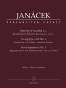 String Quartet #1 by Janacek Leos for Str Quartet