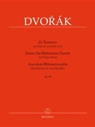 From the Bohemian Forest by Dvorak Antonin for 1 Piano 4 Hands