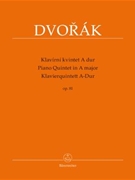 Piano Quintet A major op. 81 by Dvorak Antonin for Chamb Ens