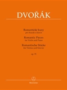 Romantic Pieces by Dvorak Antonin for VLN