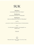 Meditation on the Old Czech Hymn "St Wenceslas" for String Orchestra op. 35a by Suk Josef for Vc