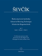 School of Bowing Technique Opus 2 Book 1 by Sevcik Otakar for Violin Method