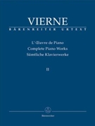 Complete Piano Works II by Vierne for Piano