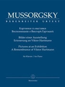 Pictures at an Exhibition: A Remembrance of Viktor Hartmann by Mussorgsky for Piano
