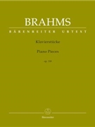 Piano Pieces Opus 118 by Brahms Johannes for Piano