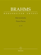 Piano Pieces Opus 119 by Brahms Johannes - Kohn - for Piano