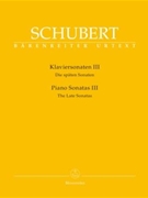 Piano Sonatas III D 894 958 959 960 by Schubert Franz for Piano