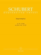 Impromptus Opus 90/Op Post. 142 by Schubert for Piano