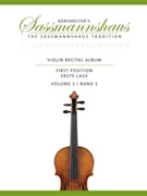 Violin Recital Album Volume 1 by Various - Sassmannshaus et al - for Violin Collection
