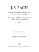 How bright and fair the morning star BWV 1 -Cantata for the Feast of Annunciation Day- by Bach Johann Sebastian for