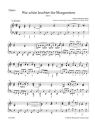 How bright and fair the morning star BWV 1 -Cantata for the Feast of Annunciation Day- by Bach Johann Sebastian for