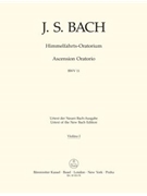 Ascension Oratorio BWV 11 by Bach Johann Sebastian for