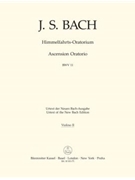 Ascension Oratorio BWV 11 by Bach Johann Sebastian for