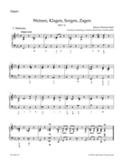 Weeping crying sorrow sighing BWV 12 -Cantata for the Sunday Jubilate- by Bach Johann Sebastian for