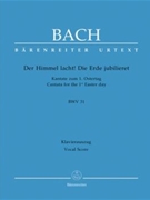 The Heavens laugh the earth exults in gladness BWV 31 -Cantata for the 1st Easter Day- by Bach Johann Sebastian - Kroupova Olga - for SSolo/TSol