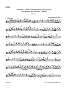 Nun komm der Heiden Heiland BWV 61 -Cantata for the First Sunday of Advent- by Bach Johann Sebastian for