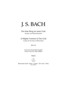 A Mighty Fortress is Our God BWV 80 -Cantata for the Feast of Reformation- by Bach Johann Sebastian for