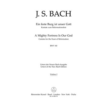 A Mighty Fortress is Our God BWV 80 -Cantata for the Feast of Reformation- by Bach Johann Sebastian for