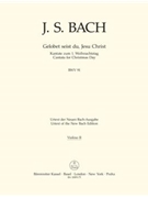 Gelobet seist du Jesu Christ BWV 91 -Cantata for Christmas Day- by Bach Johann Sebastian for