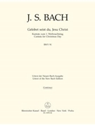 Gelobet seist du Jesu Christ BWV 91 -Cantata for Christmas Day- by Bach Johann Sebastian for
