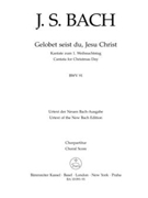 Gelobet seist du Jesu Christ BWV 91 -Cantata for Christmas Day- by Bach Johann Sebastian for SSolo/ASol
