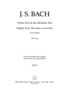 Mighty God His time is ever best BWV 106 "Actus tragicus" by Bach Johann Sebastian for