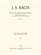Bereitet die Wege bereitet die Bahn BWV 132 -Cantata for the 4th Sunday of Advent- by Bach Johann Sebastian for