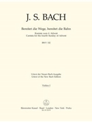 Bereitet die Wege bereitet die Bahn BWV 132 -Cantata for the 4th Sunday of Advent- by Bach Johann Sebastian for
