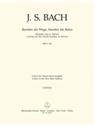 Bereitet die Wege bereitet die Bahn BWV 132 -Cantata for the 4th Sunday of Advent- by Bach Johann Sebastian for
