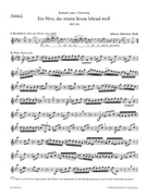 Ein Herz das seinen Jesum lebend wei? BWV 134 -Cantata for Easter Tuesday- (third version) by Bach Johann Sebastian for