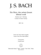 Ein Herz das seinen Jesum lebend wei? BWV 134 -Cantata for Easter Tuesday- (third version) by Bach Johann Sebastian for ASolo/TSol