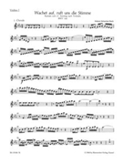 Wake ye maids! hark strikes the hour BWV 140 -Cantata for the 27th sunday after Trinity- by Bach Johann Sebastian for