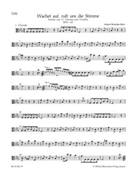 Wake ye maids! hark strikes the hour BWV 140 -Cantata for the 27th sunday after Trinity- by Bach Johann Sebastian for