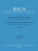 Cantata #140 by Bach Johann Sebastian - Durr Alfred - for SATB