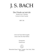 Der Friede sei mit dir BWV 158 -Cantata for Easter Tuesday- by Bach Johann Sebastian for BSolo/Mixe