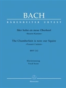 Mer Hahn En Neue Oberkeet by Bach Johann Sebastian - Kohs Andreas - for Vocal Scor