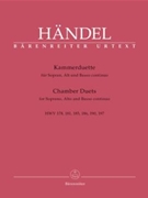 Chamber Duets by Handel George Frideric for SSolo/ASol