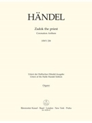 Zadok the priest HWV 258 -Coronation Anthem- by Handel George Frideric for