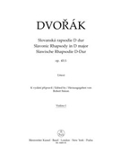 Slavonic Rhapsody Nr. 1 D major op. 45 by Dvorak Antonin for