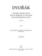 Slawische Rhapsodie As-Dur op. 45/3 by Dvorak Antonin for