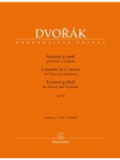 Konzert fur Klavier und Orchester g-Moll op. 33 B 63 by Dvorak Antonin for Piano2Flute