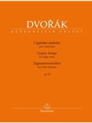 Gypsy Songs Opus 55 by Dvorak Antonin - Vejvodova Veronika - for High Voice