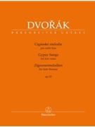 Gypsy Songs Opus 55 by Dvorak Antonin - Vejvodova Veronika - for Low Voice