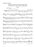 Mass in D major op. 86 (Organ version) by Dvorak Antonin for