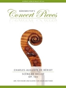 Scene de Ballet Op. 100 by de Beriot Charles-Auguste for Violin/pn