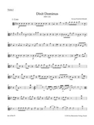 Dixit Dominus HWV 232 (Psalm 109) by Handel George Frideric for