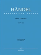 Dixit Dominus by Handel George Frideric - Kohs Andreas - for SSATB (Hwv 232)