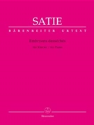 Embryons desseches for Piano by Satie Erik - Rosteck Jens - for Piano