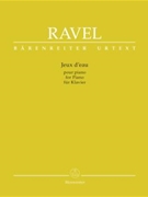 Jeux d'eau by Ravel Maurice for Piano