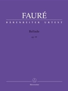 Ballade Opus 19 by Faure for Piano